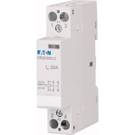 Eaton CR2011012 Contacteur d'installation Tension nominale: 12 V DC/AC Courant de commutation (max.) (1/3)