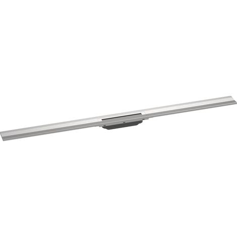 Hansgrohe RainDrain Flex Canalina doccia lineare 1200 lunghezza rifilabile per montaggio filo muro, 56054800 (1/5)