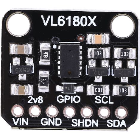 Télémètre laser optique VL6180X avec module de capteur de distance et reconnaissance gestuelle pour Arduino (1/5)