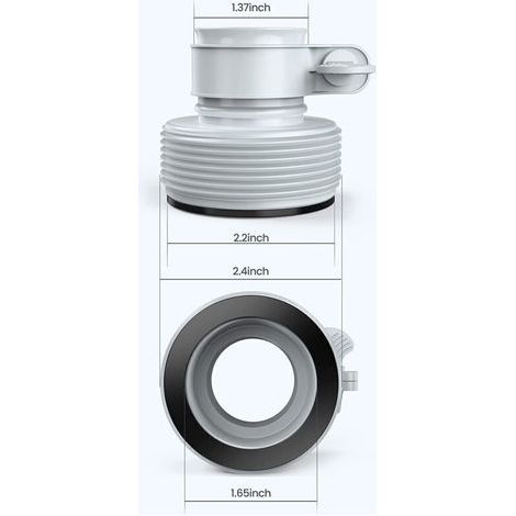 Intex – 29061 – Lot de 2 adaptateurs 32–38 mm (1/3)