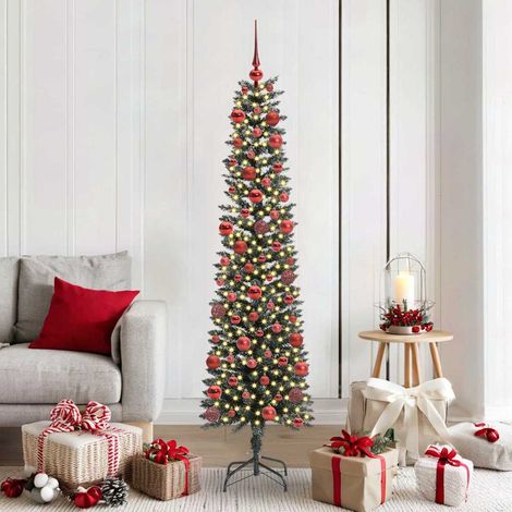 Albero di Natale artificiale con 300 LED Verde 180 cm vidaXL (1/5)