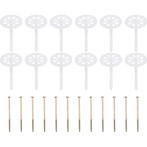 50 x 122 mm Perforated Insulation Dowels Insulation Nails (1/5)