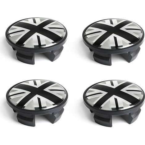 Wheel hub caps 54 mm for car tires, rims, hub center, decorative badge, suitable for MN Cooper, JCW, One S, R55, R56, R57, R58, R59, R60, R61, Clubman, Convertible, Countryman (1/5)