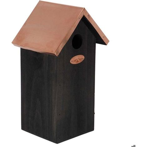 Elemento decorativo de jardín esschert-design great tit madera 29,7 cm