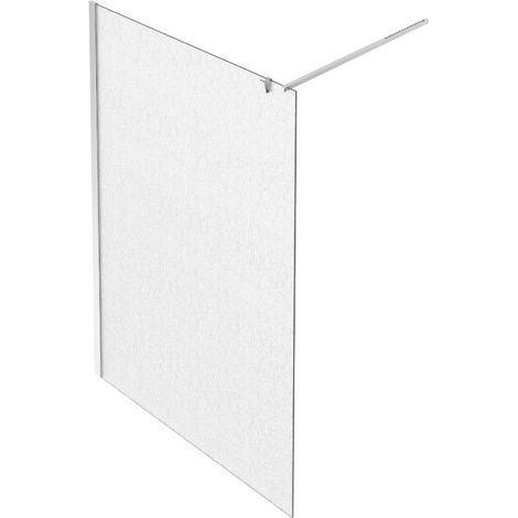 Paroi de douche JACOB DELAFON Contra textile 120cm + kit profilé Chromé