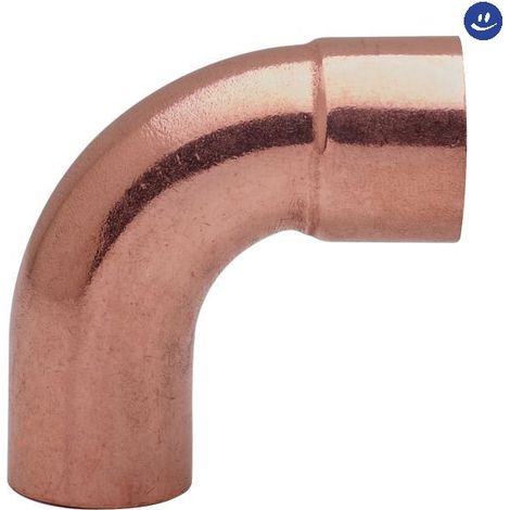 Raccordo curvo rame 90° a saldare maschio femmina serie 5000 ø14 FRABO