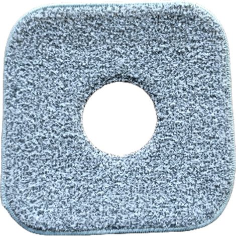 Seau À Seringue Et Chiffon Pour Balai - Seau À Essorage Automatique - Balai Pivotant 360° - Manche Réglable - Chiffon En Microfibre - 1 Pièce (1/5)