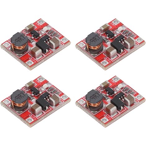 4-teiliges Modulladegerät, 1V-5V auf 5V 1A Aufwärtswandler, USB-Spannungsverstärker, Akkuladeplatine (1/5)
