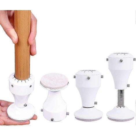 Rehausseur de meubles réglable en hauteur, augmente la hauteur de 7 à 10 cm, rehausseur de meubles réglable haute performance, compatible avec les lits, les canapés et les armoires, supporte jusqu'à 2 (1/5)