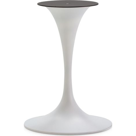 Pie De Mesa 51X51X72 Metal Blanco (1/4)