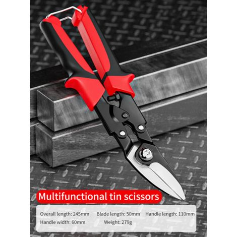 Ciseaux d'aviation, cisailles à tôle, cisailles à métaux fins, ciseaux multifonctions, outils manuels professionnels (1/5)