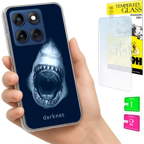 Schutzhülle für Motorola Edge 60 Fusion / Edge 60 Gehäuse, Rückseite, Glas (1/5)