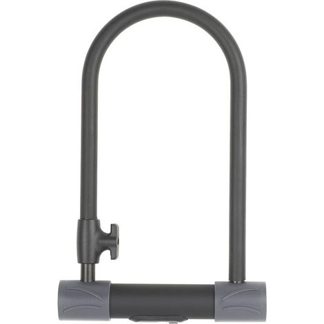 1 U-Schloss für Fahrräder, 13 mm Stahl, doppelte Verriegelung, Hochsicherheitszylinder, für Fahrräder und Mountainbikes (1/5)