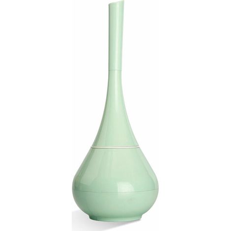 Ensemble portebrosse de toilette avebrosse de toilette de base,vert vert (1/5)