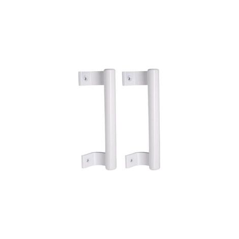 Zweiteiliges 8-Zoll-Schiebetürgriffset aus Aluminiumlegierung, geeignet für Terrassen- und Glastüren. Ersatz für einige ältere Türgriffe. (1/4)