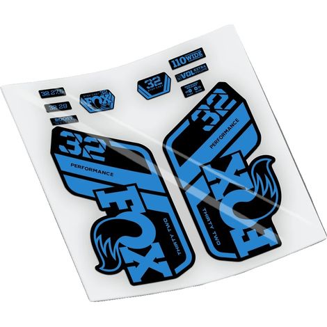 Pegatinas de vinilo resistente, diseños personalizables, 517 Azul (1/2)