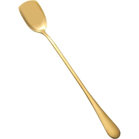 ABOOFAN 6pièces Cuillères à Glace Acier Inoxydable Lot Long Manche (1/5)