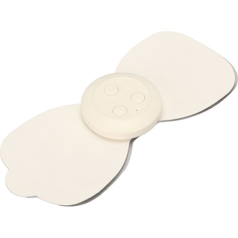 Collier Massageur Électrique Pulse Anti-Fatigue Relaxant Musculaire 15 Min Minuterie Appareil de Massage Cervical avec Coussin Gel Blanc (1/5)