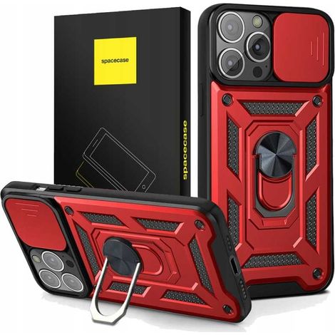Étui Spacecase Camring pour iPhone 14 Pro rouge (1/5)