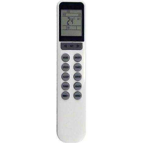 Télécommande de remplacement YKR-N/002E pour climatiseur Aux Fusion AirtonWhite (1/5)