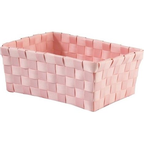 Cesta de almacenaje 19x14x8cm Rosa Pastel MSV (1/3)