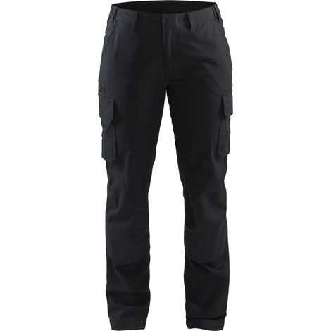 Pantalón de trabajo industrial stretch mujer 7106 - Negro M - ES(42) - PT(C40) - Normas