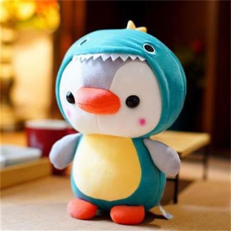 Penguin - Peluche En Coton - 25 cm - Décoration Intérieure Bureau Maison - Jouet Pour Enfant - Lot De 1 (1/5)