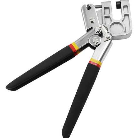 Metall-Crimper, Trockenbau-Handwerkzeug, Chrom, Trockenbau-Crimper, Zange, Bohrdurchmesser: 0,4–0,5 mm