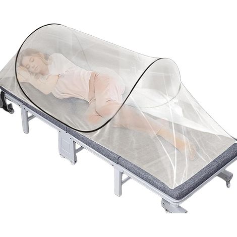 Moustiquaire pliable pour lit simple - Tente de voyage pliable - (1/5)