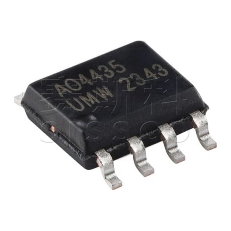 UMW Original AO4435 SOIC-8 P-Channel -30V/-10.5A Surface Mount MOSFET, Electronic Component (5 pieces)