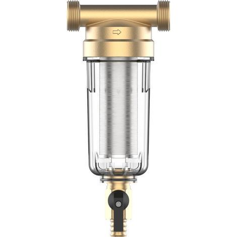 Pre-filtro per sedimenti da 3/4", riutilizzabile per tubi di pozzi (1/5)