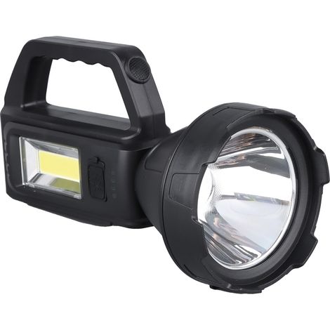 Mehrzweck-Taschenlampe 3W + 3W wiederaufladbar/Powerbank