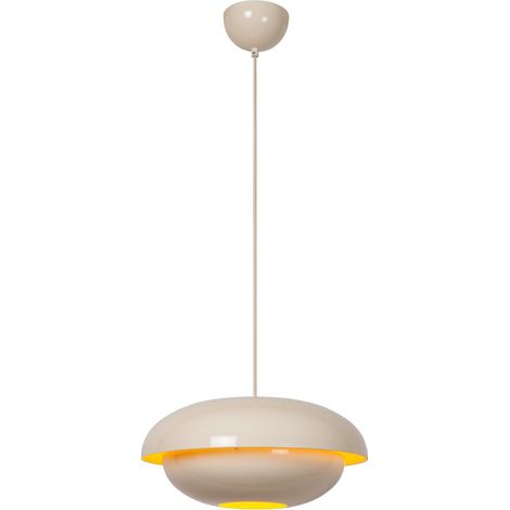 Lampe suspendue Younes Ø crème de 40 cm - 65404/40/38 (1/2)