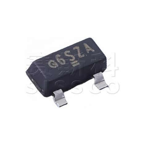 Original VISHAY SI2393DS-T1-GE3 P-channel MOSFET electronic chip, packaged in SOT-23 package, 5 units per pack.