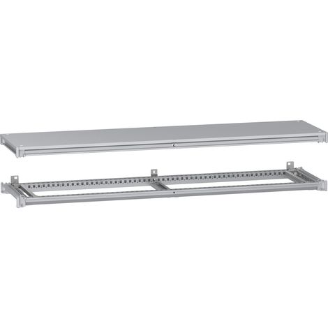 Telaio inferiore e superiore, PanelSeT SFN, per armadio elettrico L1600 P400mm, tetto incluso - NSYSFNC164
