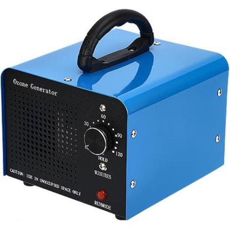 1 Générateur d'ozone, 30 g/h, minuterie 60 min, poignée isolante, maison bureau voiture (1/5)