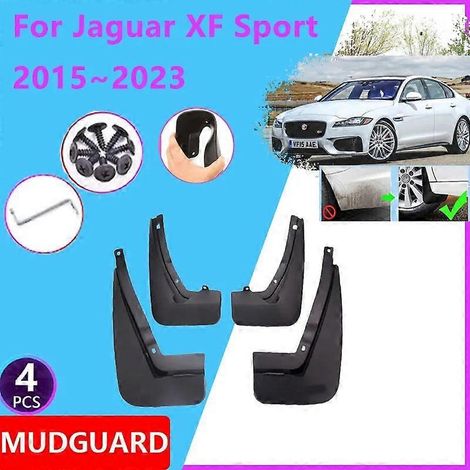 Für Jaguar XF Sport 2015–2023 (2017, 2020, 2021) Auto Radkotflügel vorne hinten Schmutzfänger Spritzschutzlappen Autozubehör (1/5)