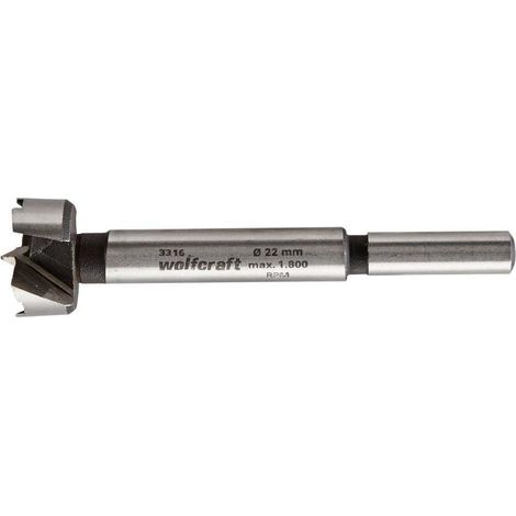 Wolfcraft - Forstnerbohrer INNOV. L=90mm ø22mm - 3316000 (1/4)