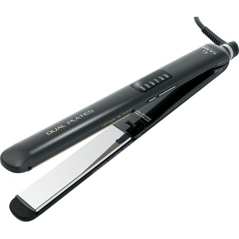 GA.MA LED Dual Plates 4D Plancha de pelo Caliente Negro 50 W 3 m