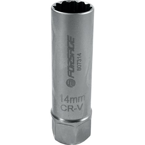 Dado para bujías de 14 mm y 3/8" de 12 puntas (1/2)