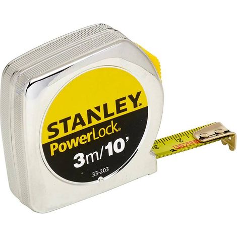 Flessometro powerlock – misurazione pollici/millimetri - Lunghezza: 3 metri (1/2)