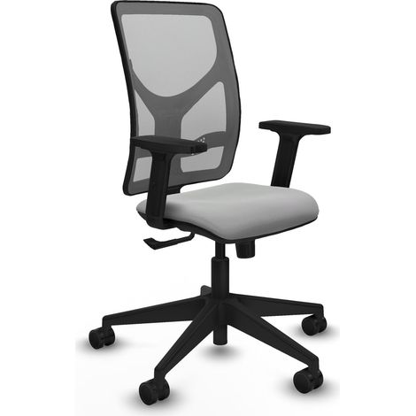 Silla de oficina piqueras y crespo Motilla gris ajustable cómoda (1/2)
