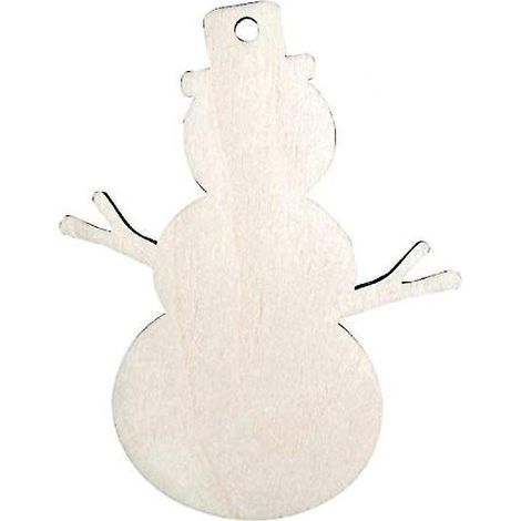 10 Stück Holzschilder für den Weihnachtsbaum