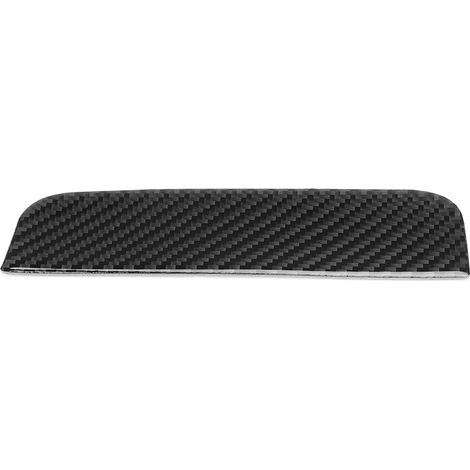 Support Gobelet Fibre de Carbone Autocollant Décor Intérieur Compatible Ford Mustang 15-19 Conduite Gauche (1/3)