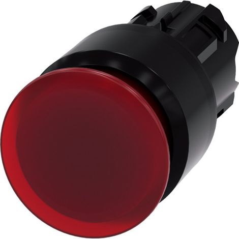 Dispositivo di comando Siemens 3su1001-1aa20-0aa0 rotondo illuminato