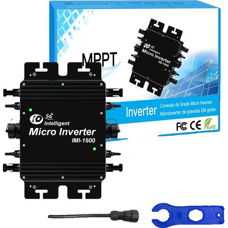 Micro-onduleur solaire, fonction MPPT, conception étanche (1/2)