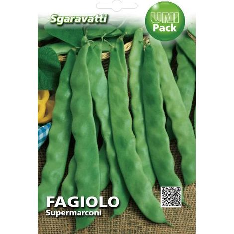 Semi per Fagioli Fagiolo Rampicante Supermarconi Sgaravatti 5 Pezzi 100 gr