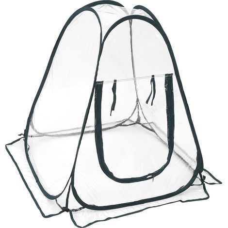 Transparentes Mini-Gewächshaus für Pflanzen und Blumen aus wasserdichtem PVC (1/5)