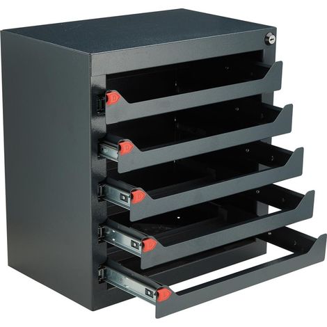 E-NORMpro Turm 577/5 für 5 Montagekoffer (1/5)