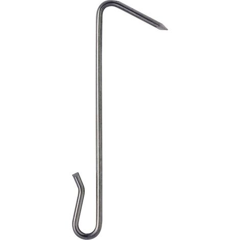 Vis Express – Crochets d'ardoises inox A2 2.7X90 – Résistants à la corrosion – Pour fixation sur ardoise – Lot de 1 pièce
